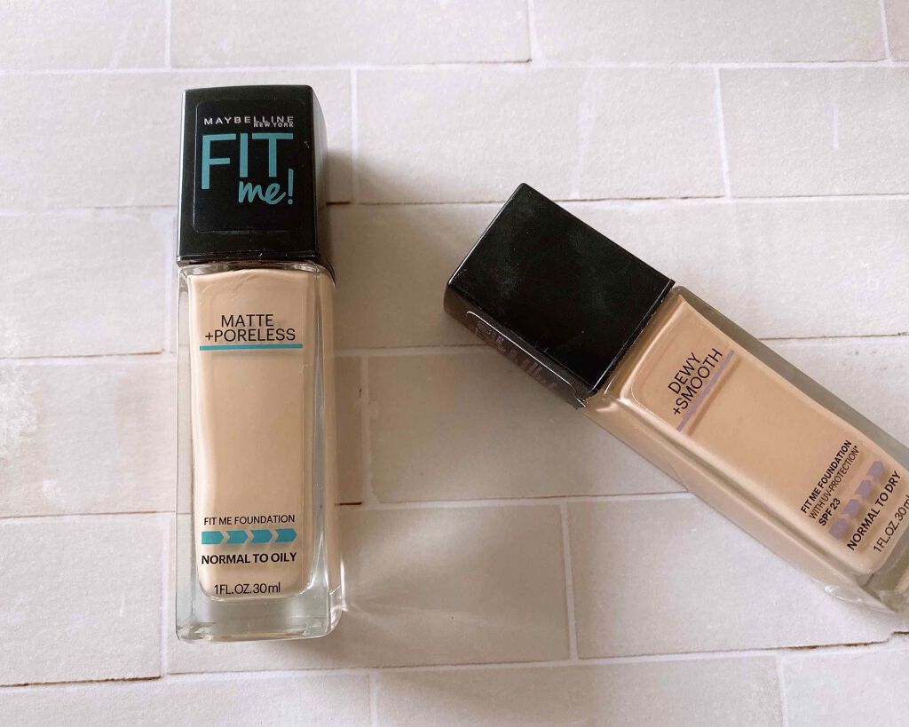 フィットミーリキッドファンデーション/MAYBELLINE NEW YORK/リキッドファンデーションを使ったクチコミ(1枚目)