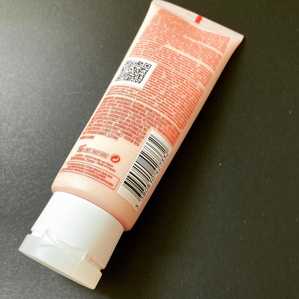 ジェントル フォーミング クレンザー SP エキストラ コンフォート /CLARINS/洗顔フォームを使ったクチコミ（2枚目）