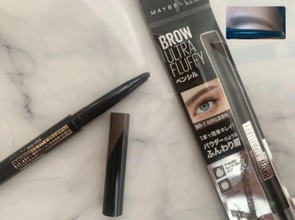 ファッションブロウ パウダーインペンシル N/MAYBELLINE NEW YORK/アイブロウペンシルを使ったクチコミ(1枚目)