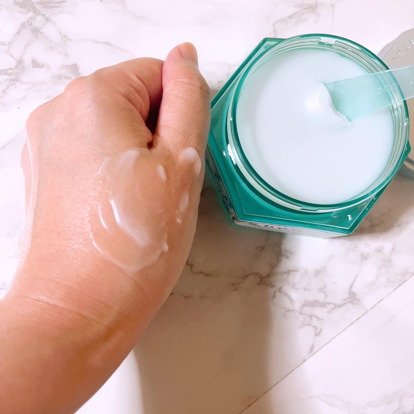 アンドハニー サボン クレンジングバーム ブルークレイ/&honey/クレンジングバームを使ったクチコミ（3枚目）