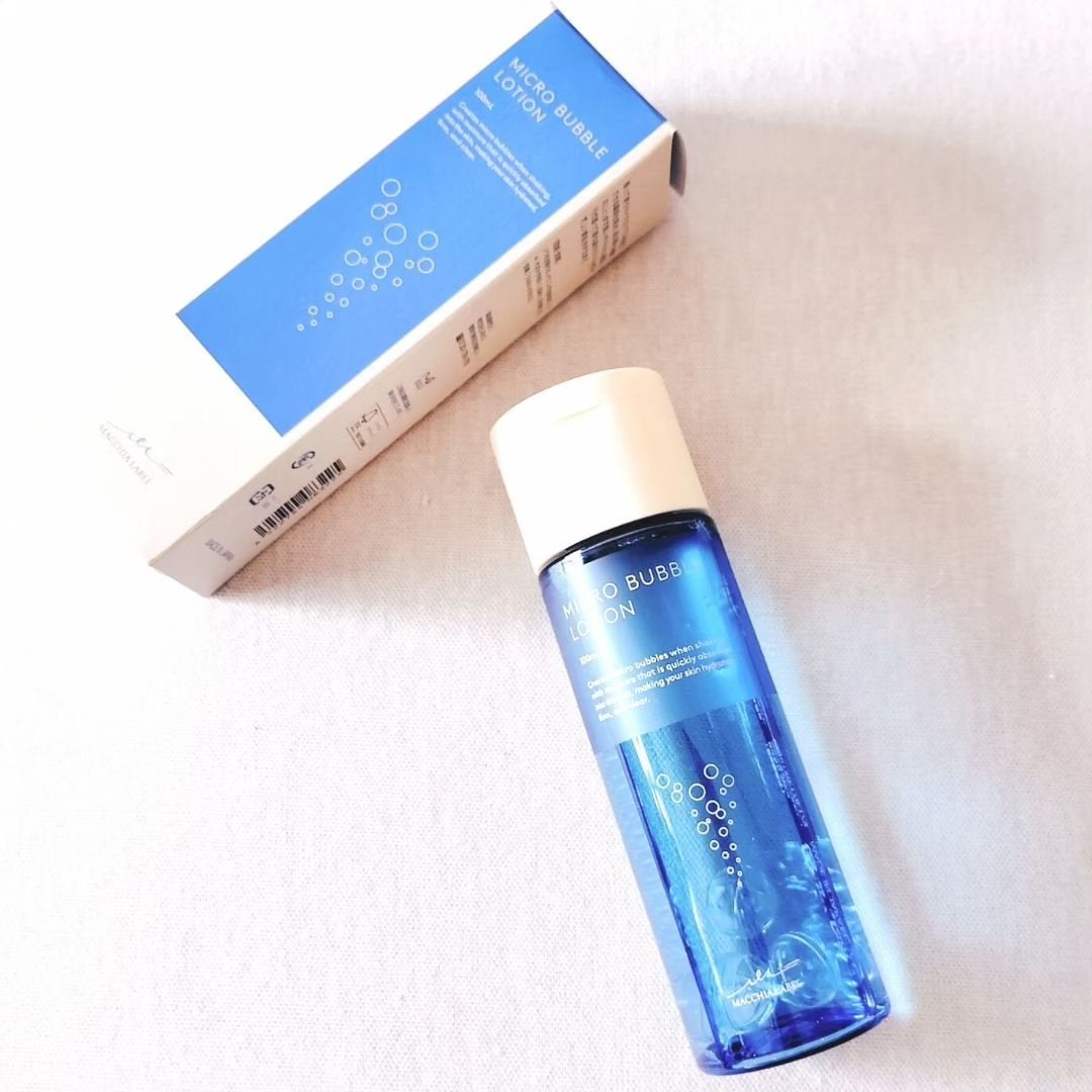 薬用マイクロバブルローション/Macchia Label/化粧水を使ったクチコミ(8枚目)