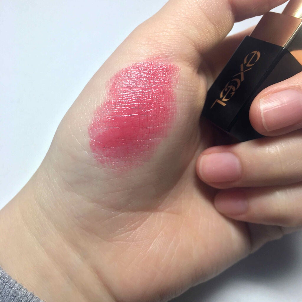 グレイズバームリップ/excel/口紅を使ったクチコミ(3枚目)