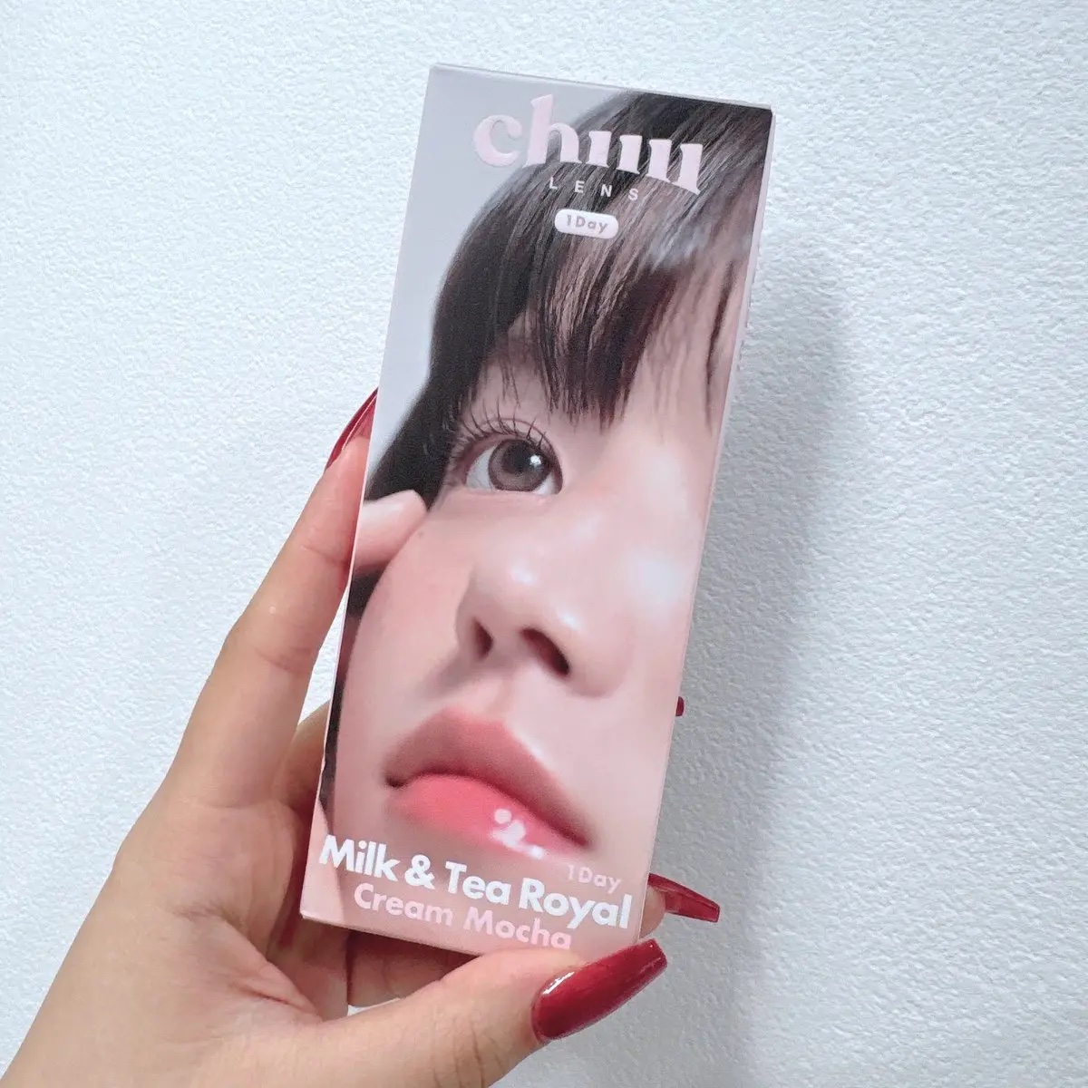chuuLENS Milk&Tea Royal 1day/chuu LENS/ワンデー（１DAY）カラコンを使ったクチコミ（2枚目）