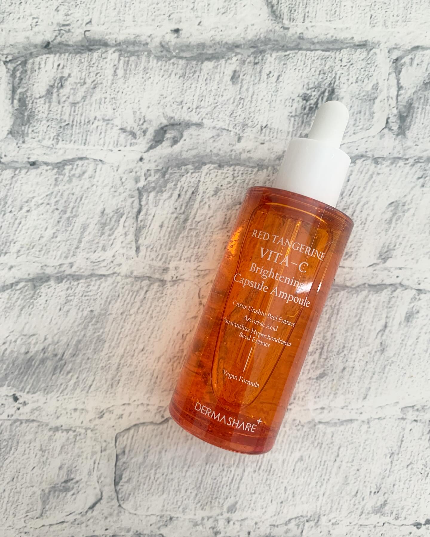 レッドタンジェリンVITA-Cカプセルセラム/DERMASHARE/美容液を使ったクチコミ（1枚目）
