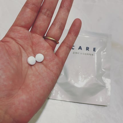 CARE 亜鉛&銅/CARE/美容サプリメントを使ったクチコミ(2枚目)