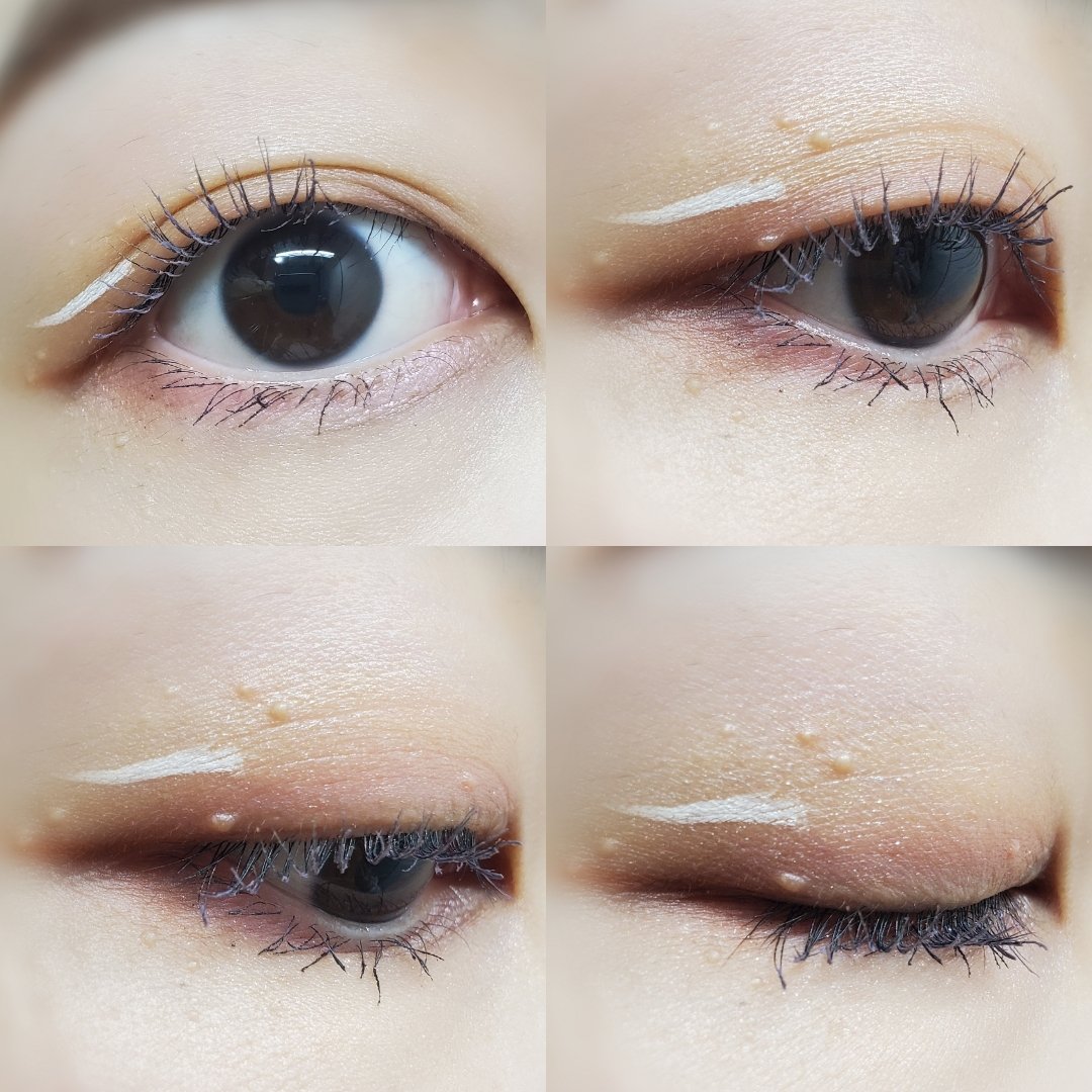 UR GLAM　BLOOMING EYE COLOR PALETTE/U R GLAM/アイシャドウパレットを使ったクチコミ（2枚目）