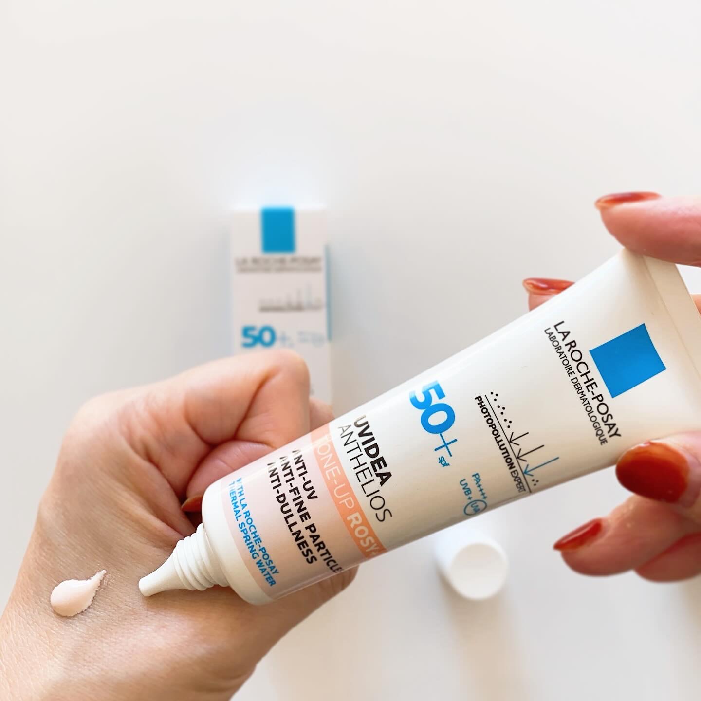 UVイデア XL プロテクショントーンアップ ローズ+/ラ ロッシュ ポゼ/日焼け止め・UVケアを使ったクチコミ（1枚目）