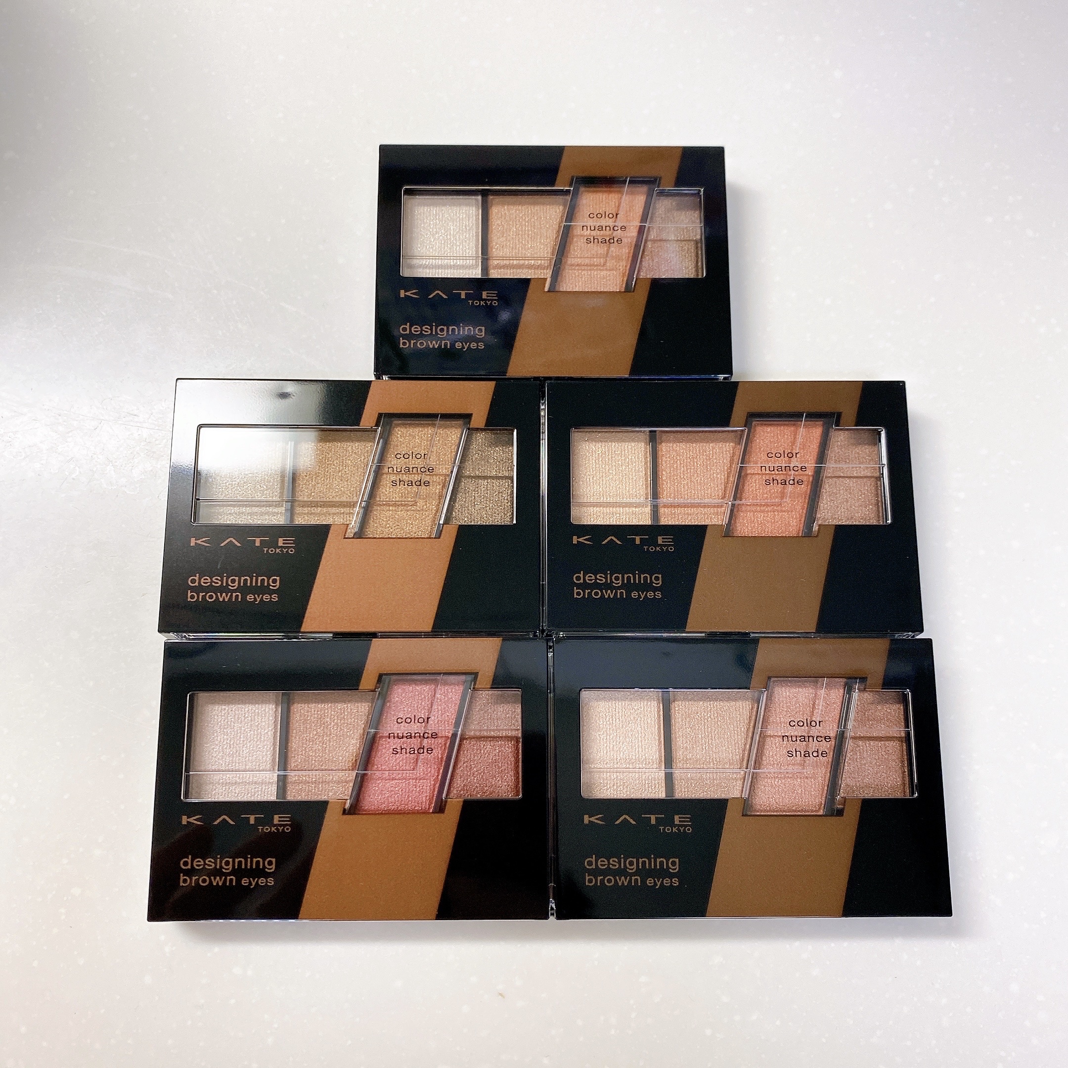 デザイニングブラウンアイズ/KATE/アイシャドウパレットを使ったクチコミ（1枚目）