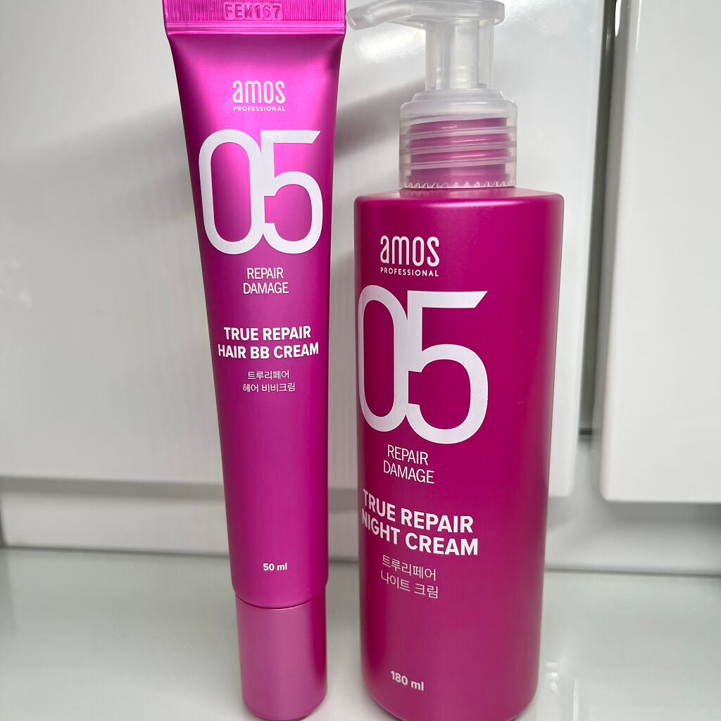 トゥルーリペア ナイトクリーム/amos PROFESSIONAL/アウトバストリートメントを使ったクチコミ(1枚目)