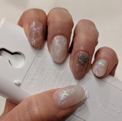 ジェルネイル(ライト対応)/セリア/ジェルネイルを使ったクチコミ(2枚目)