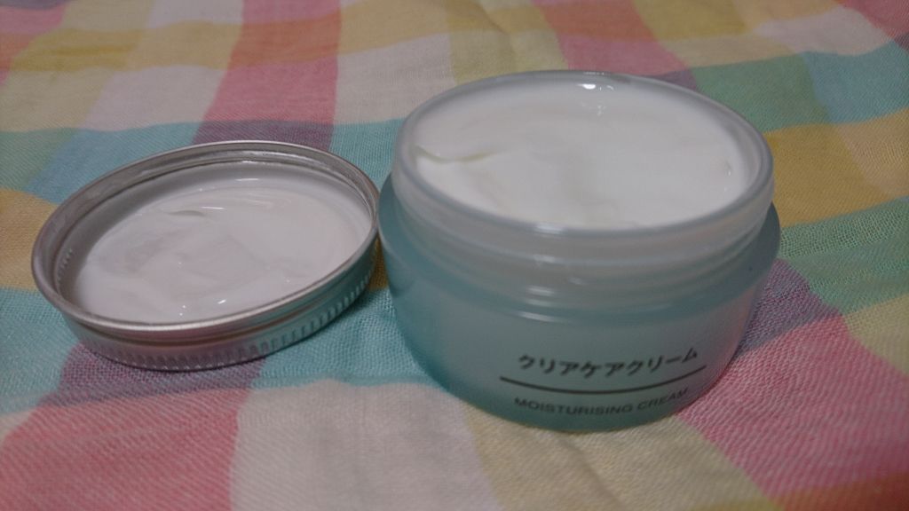 クリアケアクリーム/無印良品/フェイスクリームを使ったクチコミ(2枚目)