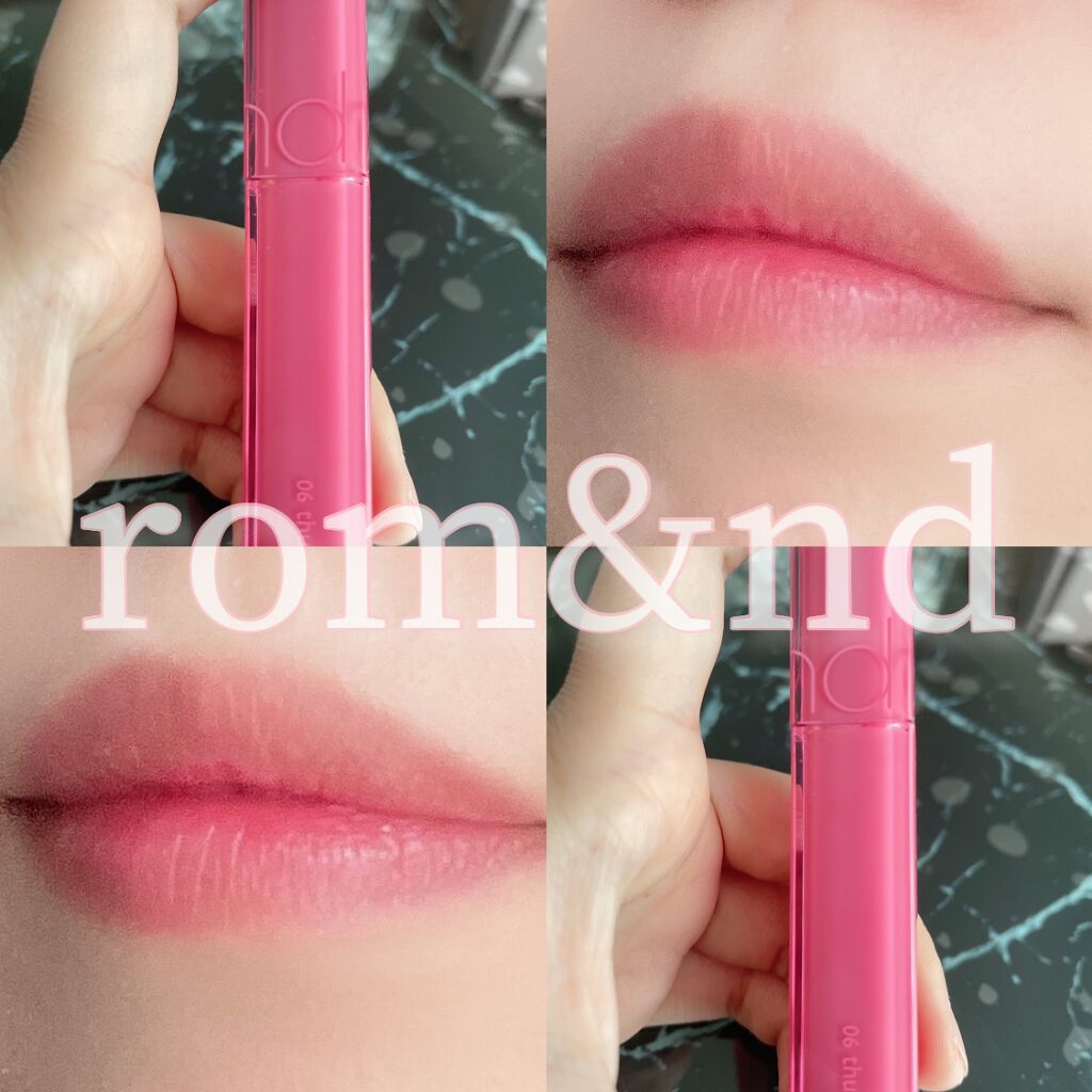 デュイフルウォーターティント/rom&nd/リップティントを使ったクチコミ（1枚目）