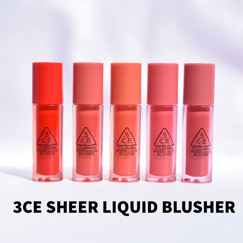 3CE SHEER LIQUID BLUSHER/3CE/リキッドチークを使ったクチコミ（1枚目）