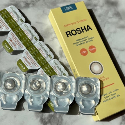 ROSHA/蜜のレンズ/カラーコンタクトレンズを使ったクチコミ(2枚目)