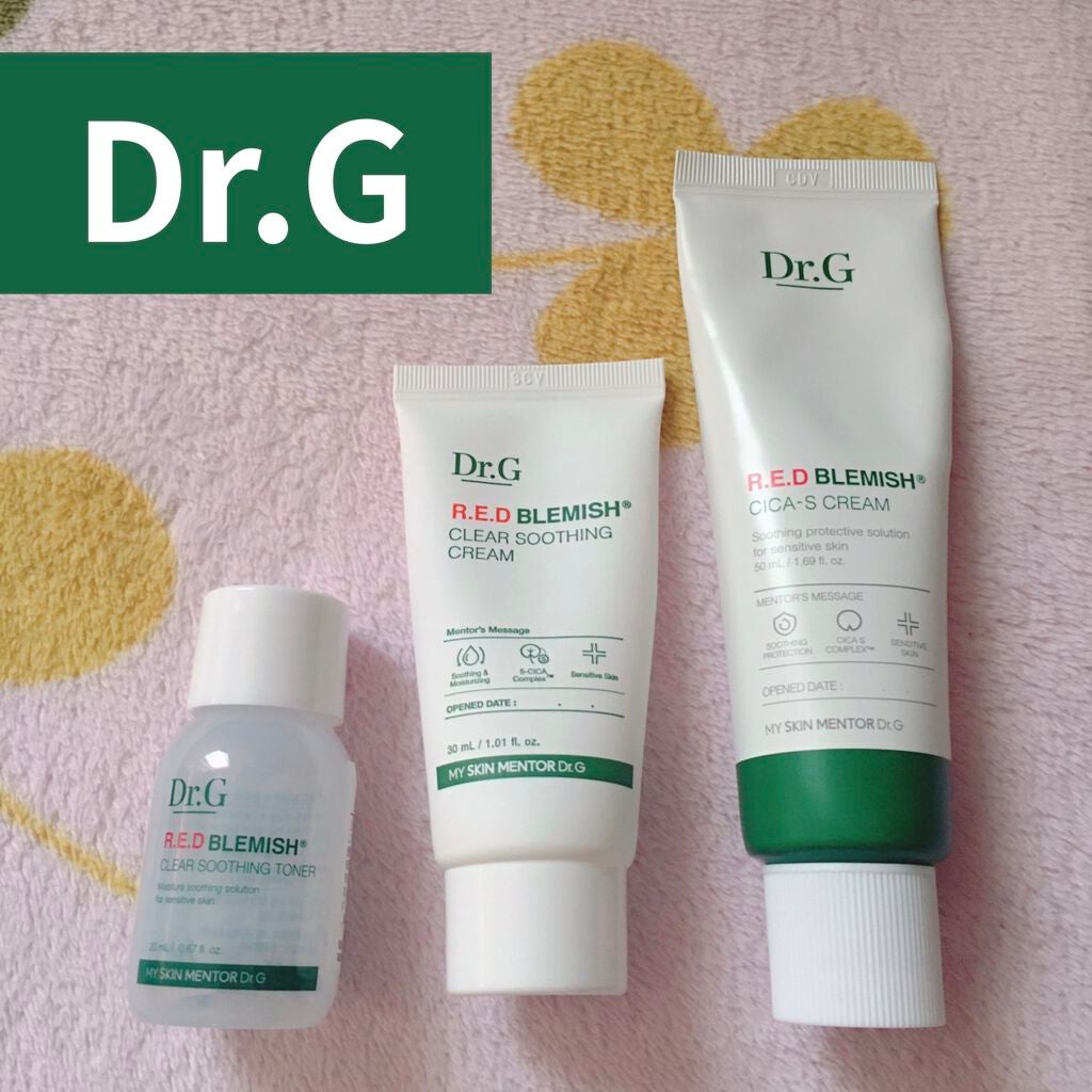 レッドB・Cスムージングクリーム/Dr.G/フェイスクリームを使ったクチコミ(1枚目)