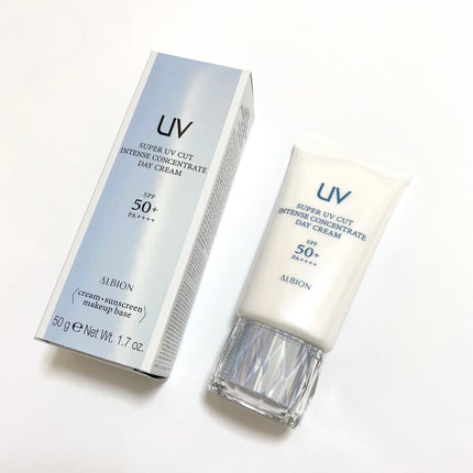 スーパー UV カット インテンスコンセントレート デイクリーム/ALBION/日焼け止めクリームを使ったクチコミ(1枚目)