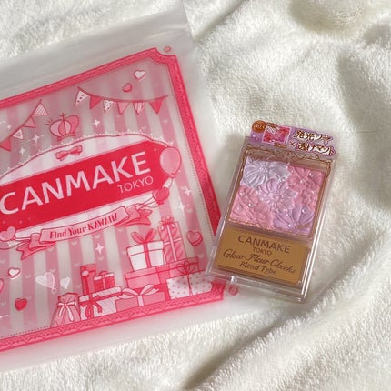 グロウフルールチークス(ブレンドタイプ)/キャンメイク/パウダーチークを使ったクチコミ(1枚目)