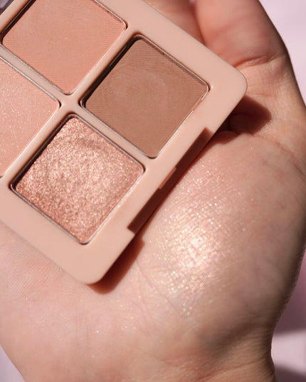 Peach Blush Toast cafe eye palette/NOTONE/アイシャドウパレットを使ったクチコミ(7枚目)