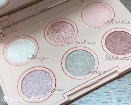 プリマ バレリーナ ミニ アイシャドウ パレット/ローラ メルシエ/アイシャドウパレットを使ったクチコミ(2枚目)