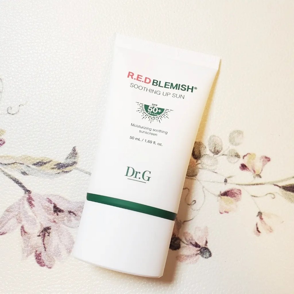 レッドブレミッシュスージングアップサン/Dr.G/日焼け止めクリームを使ったクチコミ（1枚目）