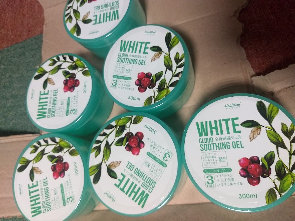 Snail Soothing Gel 97%/ハイジドルフ/ボディローションを使ったクチコミ（1枚目）