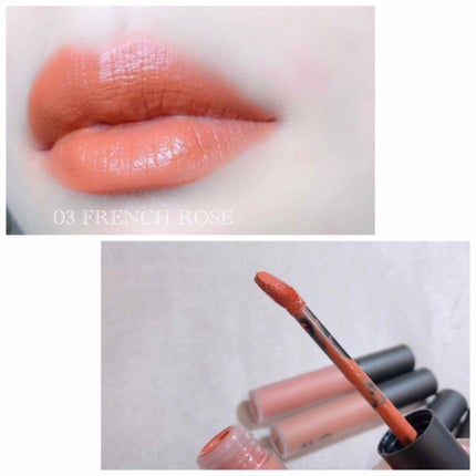 アーティスティックベルベットリップティント/OWNNOW/リップティントを使ったクチコミ(4枚目)