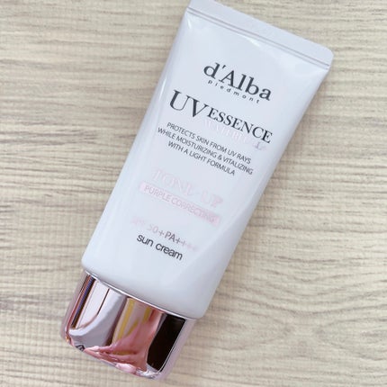 ダルバ ウォータフル トーンアップ サンクリーム(パープル)/ダルバ/日焼け止めクリームを使ったクチコミ(1枚目)