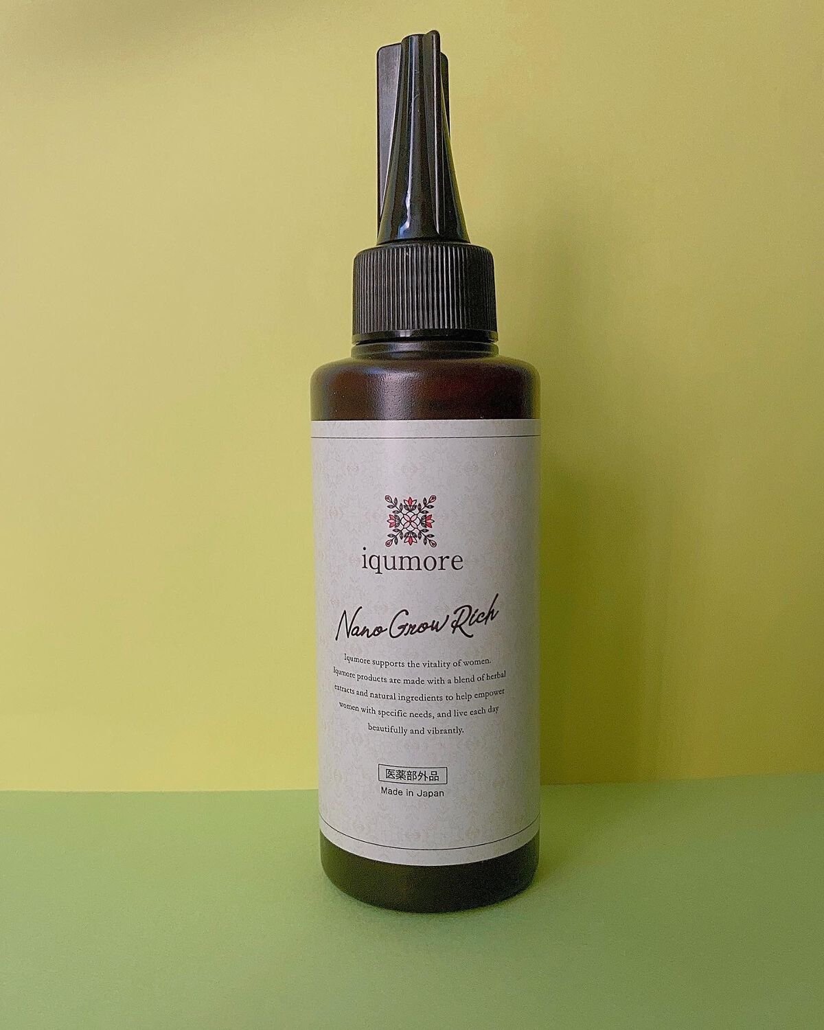 ナノグロウリッチ/iqumore/頭皮ローションを使ったクチコミ（1枚目）