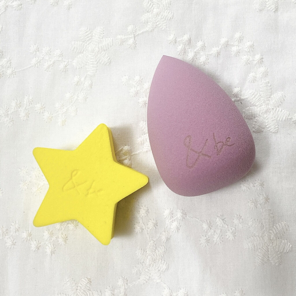 &be ブラックスポンジ/＆be/パフ・スポンジを使ったクチコミ（1枚目）