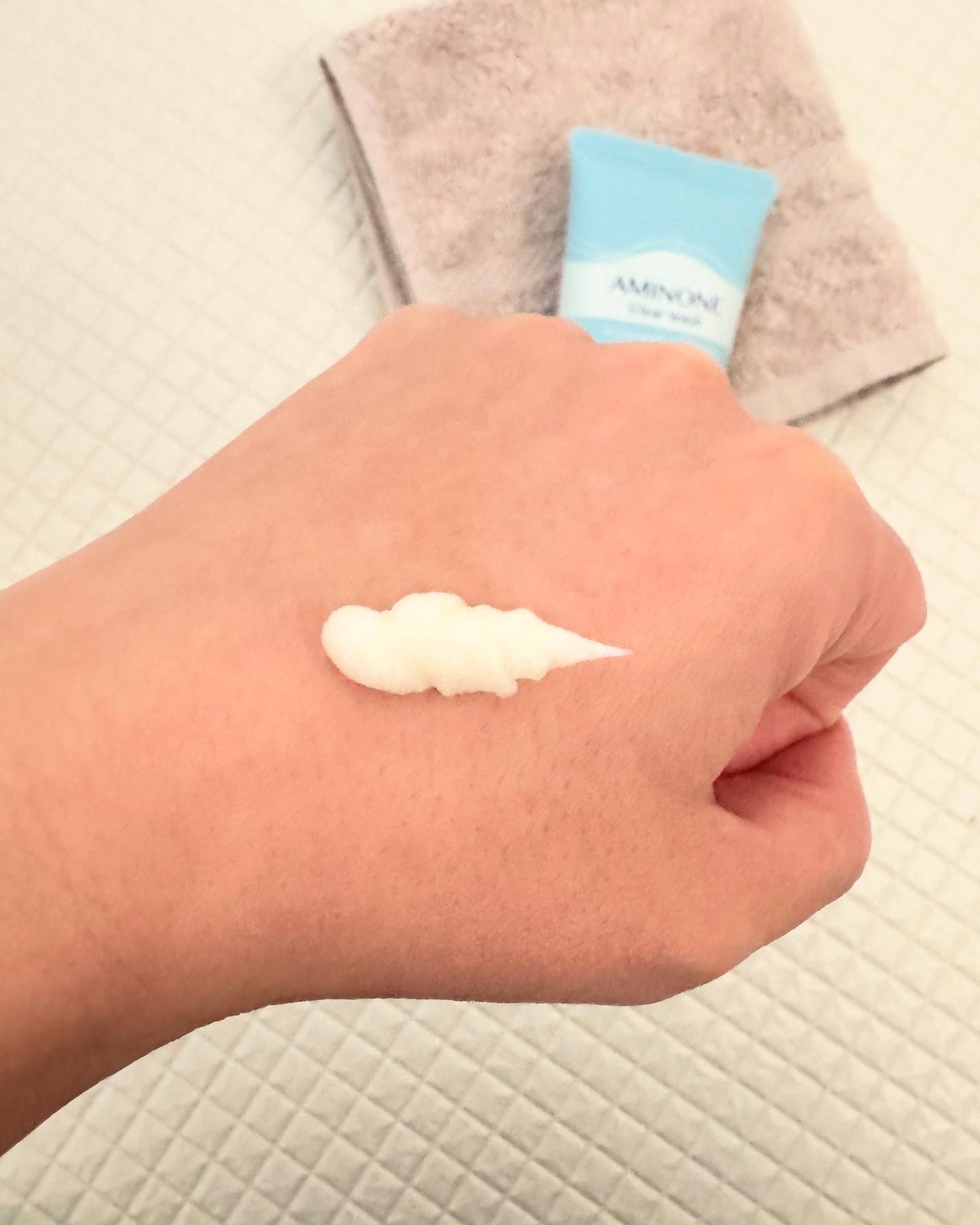 アミノネクリアウォッシュ/Cure/洗顔フォームを使ったクチコミ(2枚目)