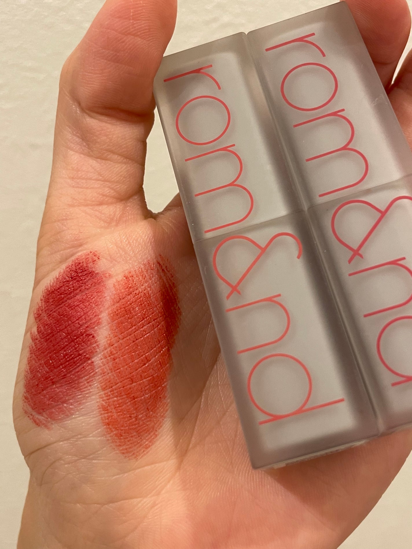 ゼロマットリップスティック/rom&nd/口紅を使ったクチコミ(1枚目)