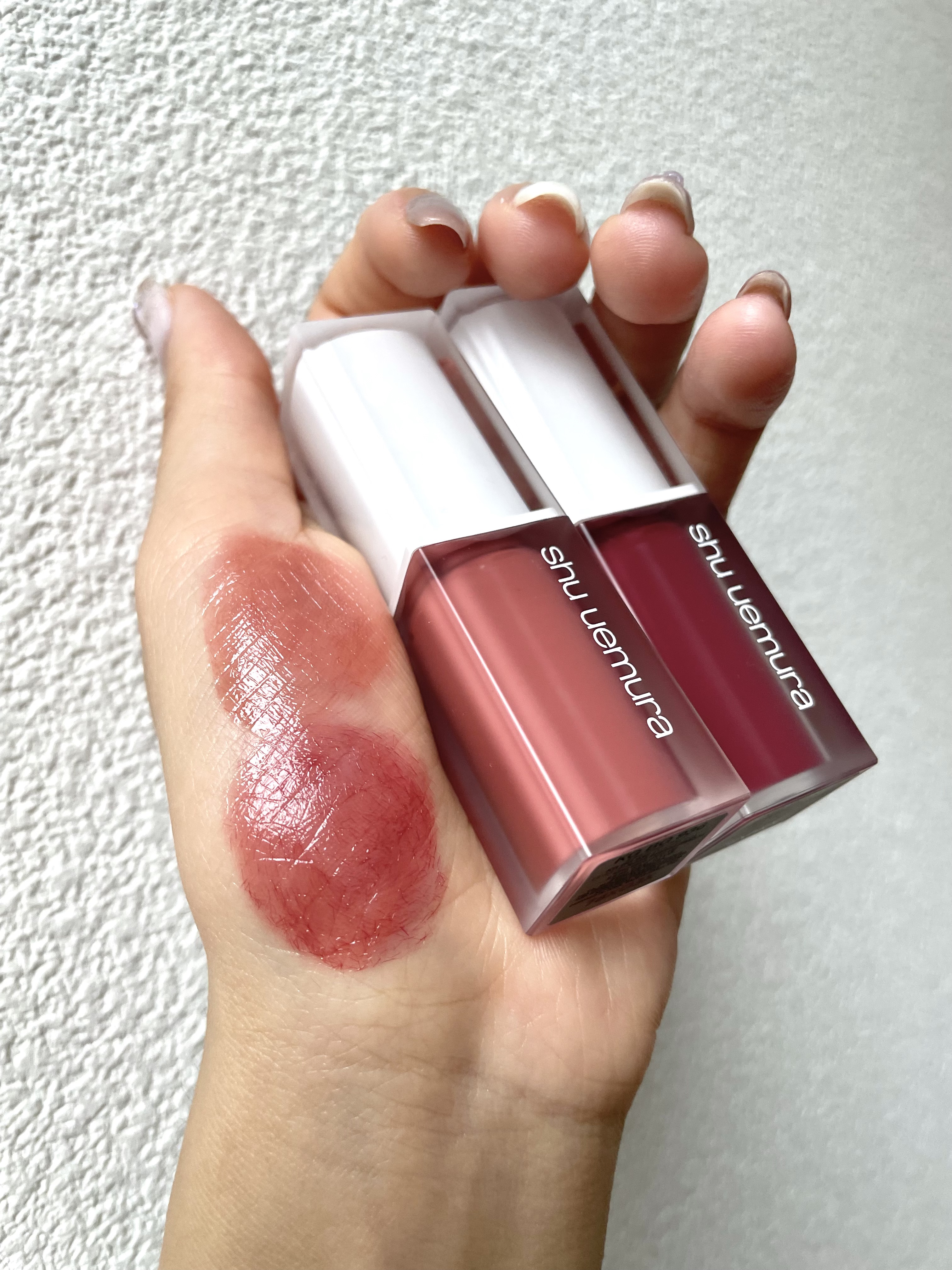 キヌケアグローアップ/shu uemura/口紅を使ったクチコミ（2枚目）