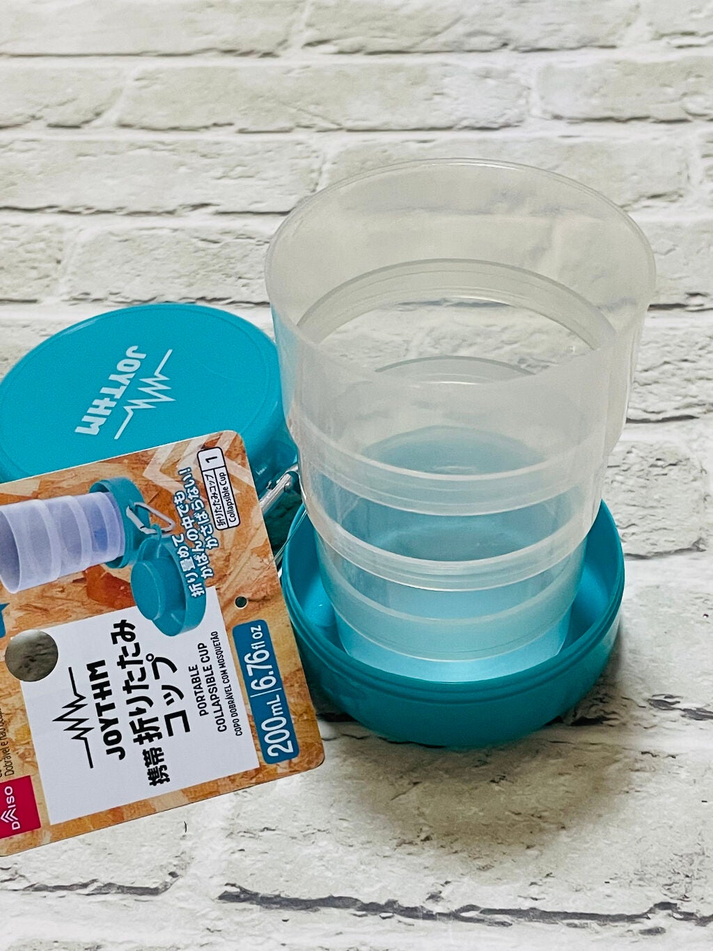 JOYTHM 携帯折りたたみコップ /DAISO/その他を使ったクチコミ(3枚目)