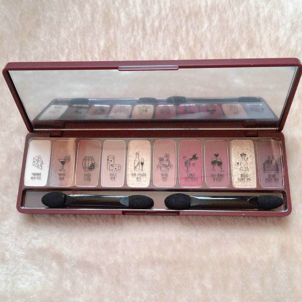 プレイカラー アイシャドウ/ETUDE/アイシャドウパレットを使ったクチコミ（3枚目）