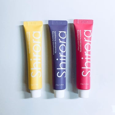 シローラクレイホワイトニングミニ3本セット（レモン&ジャスミン&ベリー）/Shirora/歯磨き粉を使ったクチコミ（3枚目）