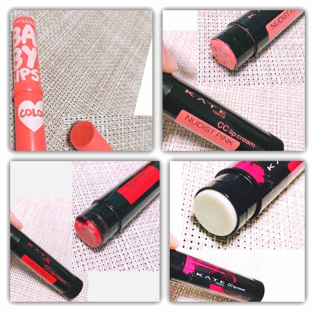 リップクリーム カラー BABY LIPS 02 ピンク アディクト/MAYBELLINE NEW YORK/リップケアを使ったクチコミ（3枚目）