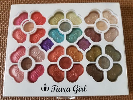 アイカラーパレット/ティアラガール/アイシャドウパレットを使ったクチコミ(1枚目)