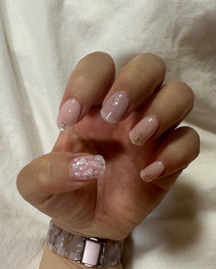 セミキュアジェルネイル(ハンド) ND-047 N Rosewood /ohora/ネイルシールの画像