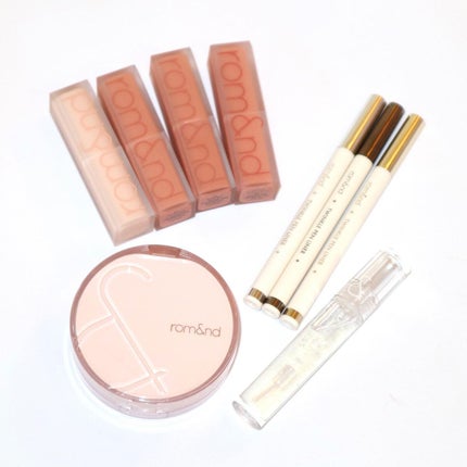 グラスティングウォーターグロス/rom&nd/リップグロスを使ったクチコミ(10枚目)