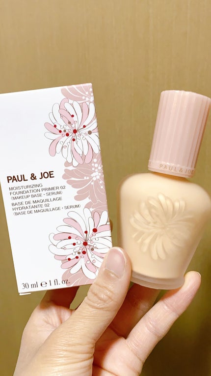 モイスチュアライジング ファンデーション プライマー 02/PAUL & JOE BEAUTE/化粧下地を使ったクチコミ(1枚目)