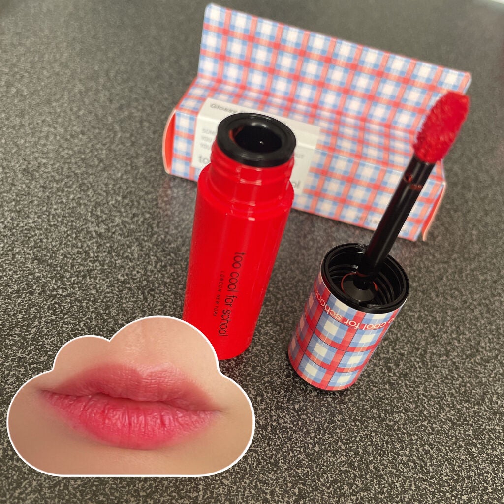 グロッシーブラスターティント/too cool for school/リップティントを使ったクチコミ(1枚目)