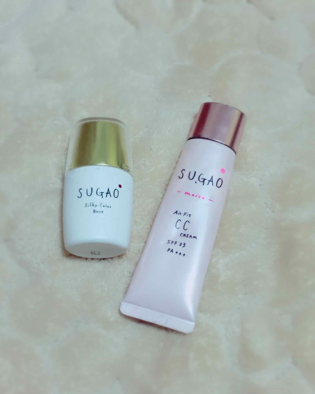 シルク感カラーベース イエロー/SUGAO®/化粧下地を使ったクチコミ（1枚目）