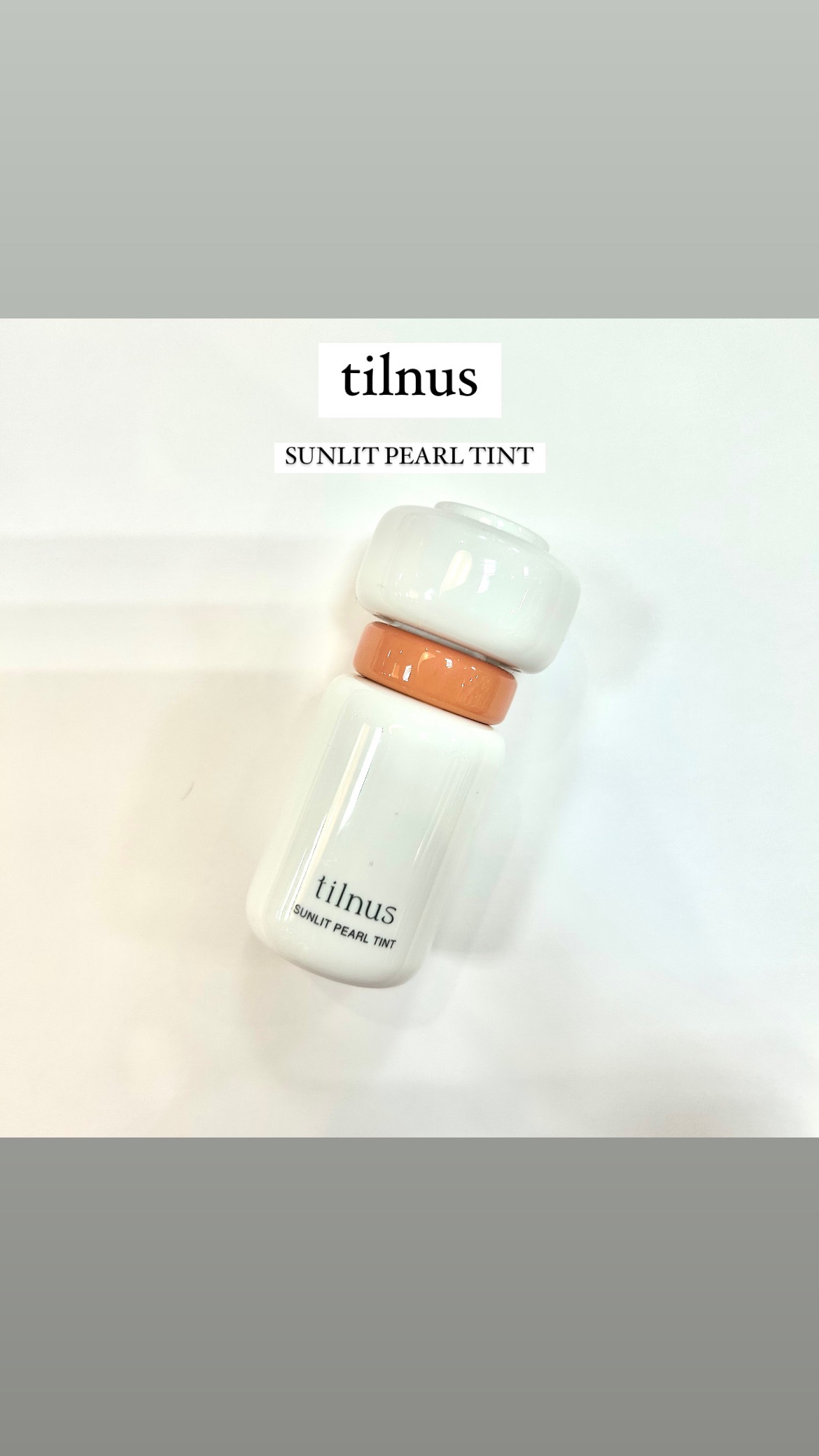 ティルナス サンリットパール ティント 05　KITSCH PEACH　キッチュピーチ/tilnus/リップティントを使ったクチコミ（1枚目）