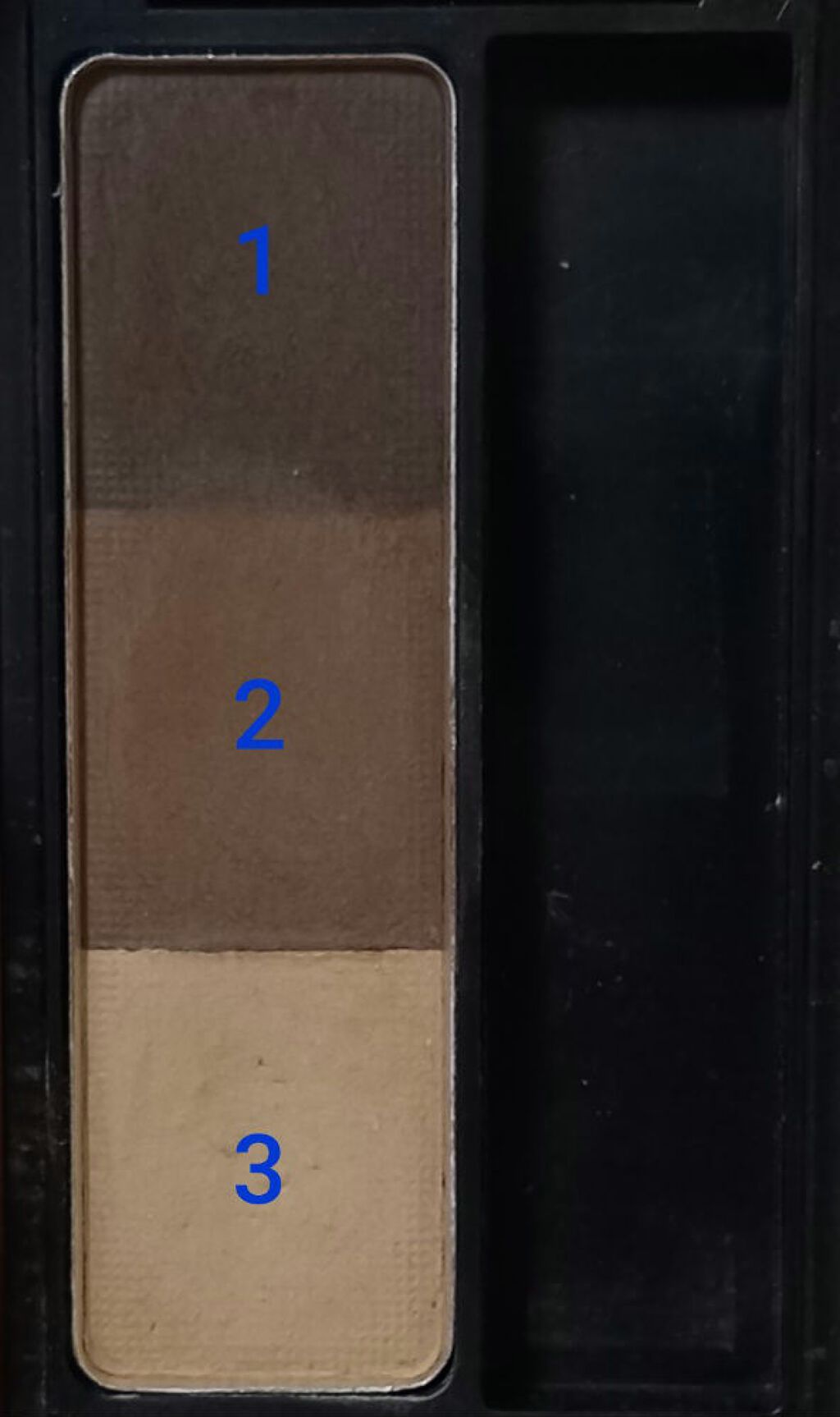 UR GLAM EYEBROW POWDER/U R GLAM/パウダーアイブロウを使ったクチコミ(2枚目)