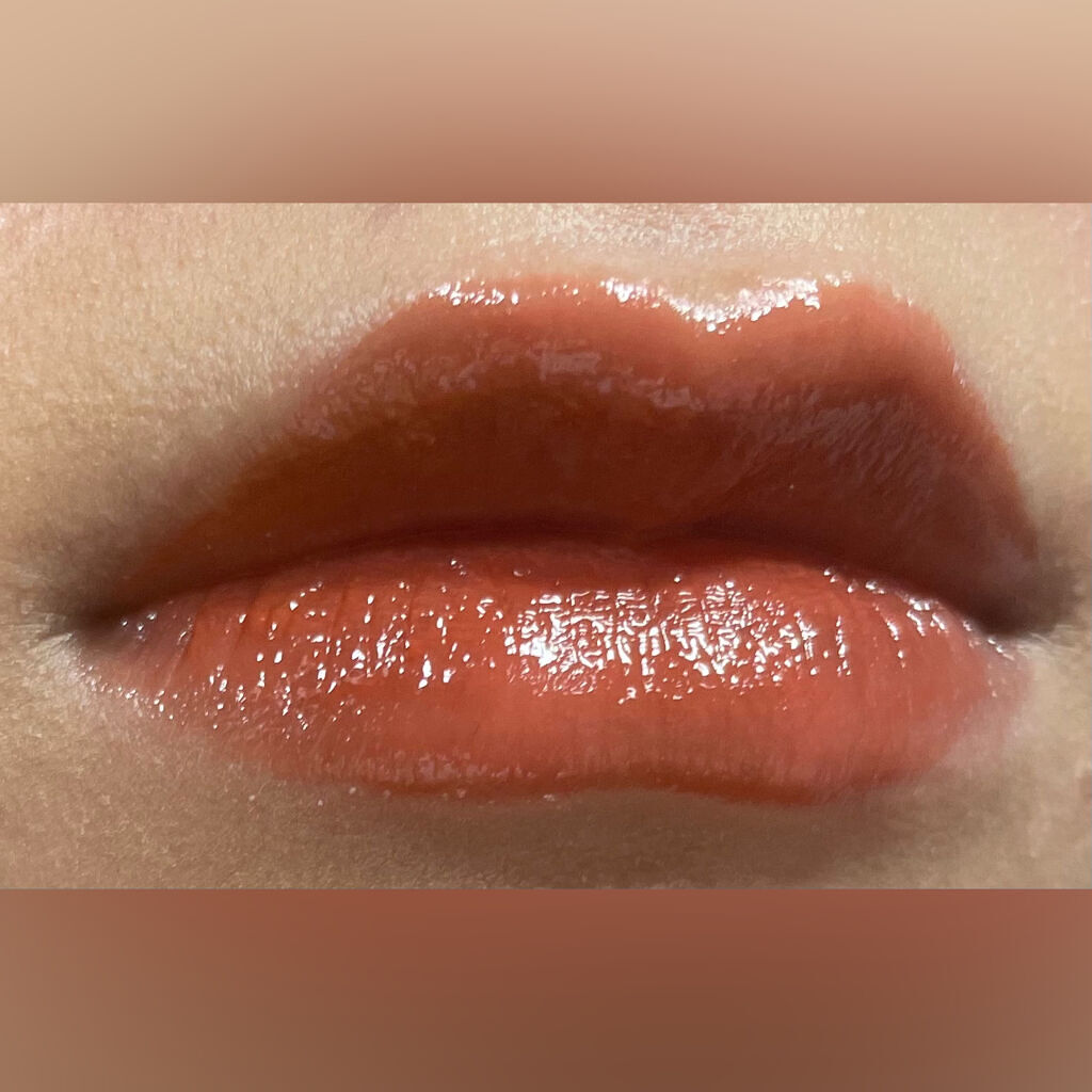 チュルンリップティント 02 Melty latte/hina cosmetics/リップティントを使ったクチコミ（3枚目）