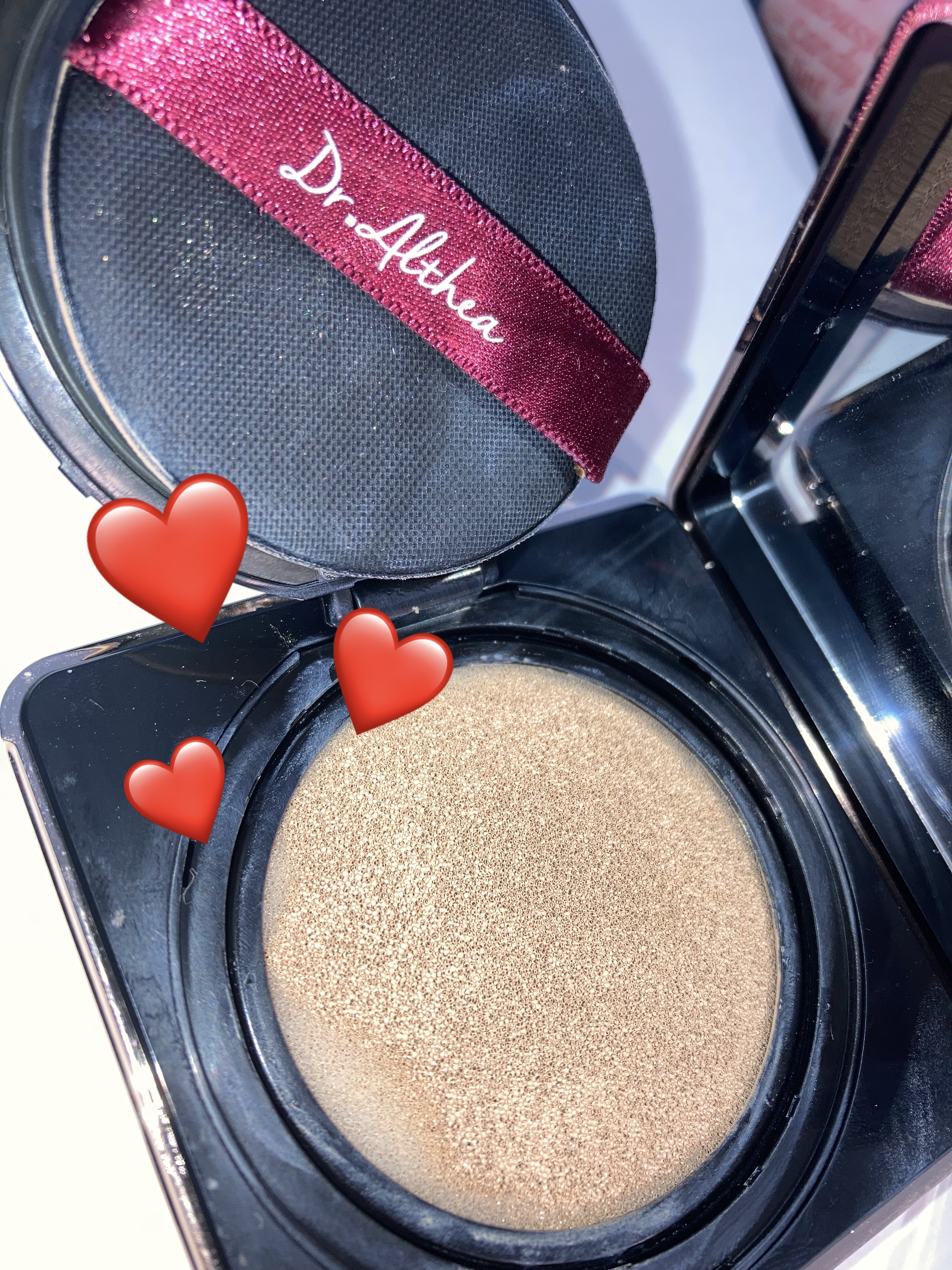 オーロラ カバー クッション モイスチャー/Dr.Althea/クッションファンデーションを使ったクチコミ（1枚目）