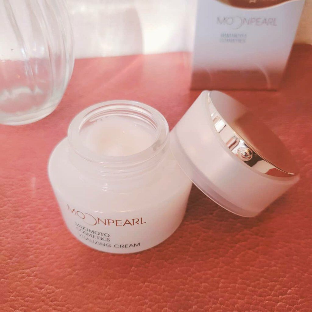 ムーンパール バイタライジングクリーム/ミキモト コスメティックス/フェイスクリームを使ったクチコミ(2枚目)