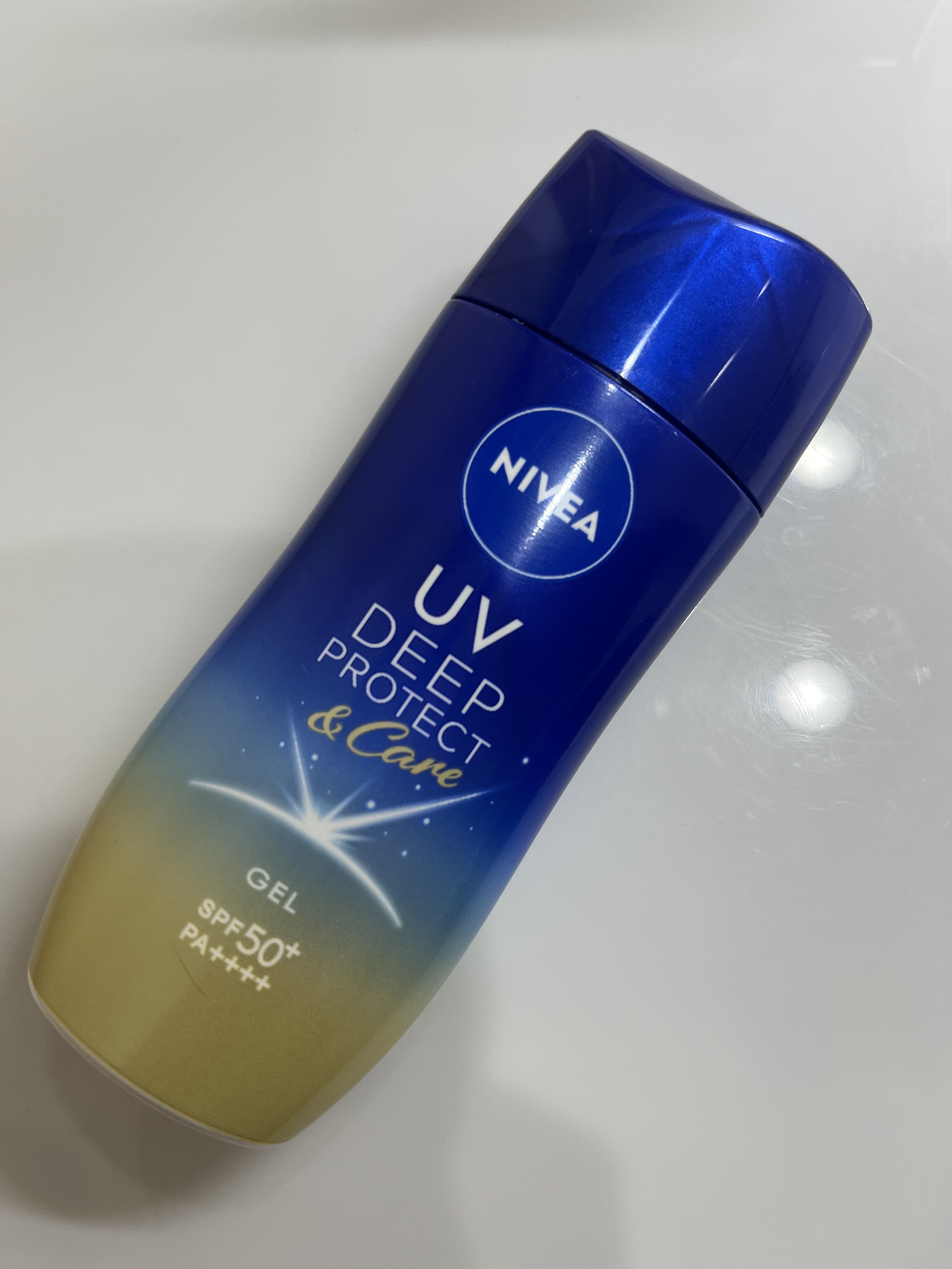 ニベアUV ディープ プロテクト＆ケア ジェル/ニベア/日焼け止めジェルを使ったクチコミ（1枚目）