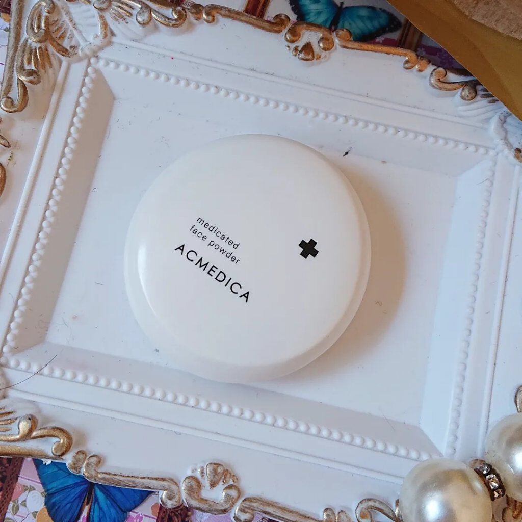 アクメディカ 薬用 フェイスパウダー クリア N/ナリスアップ/プレストパウダーを使ったクチコミ(3枚目)