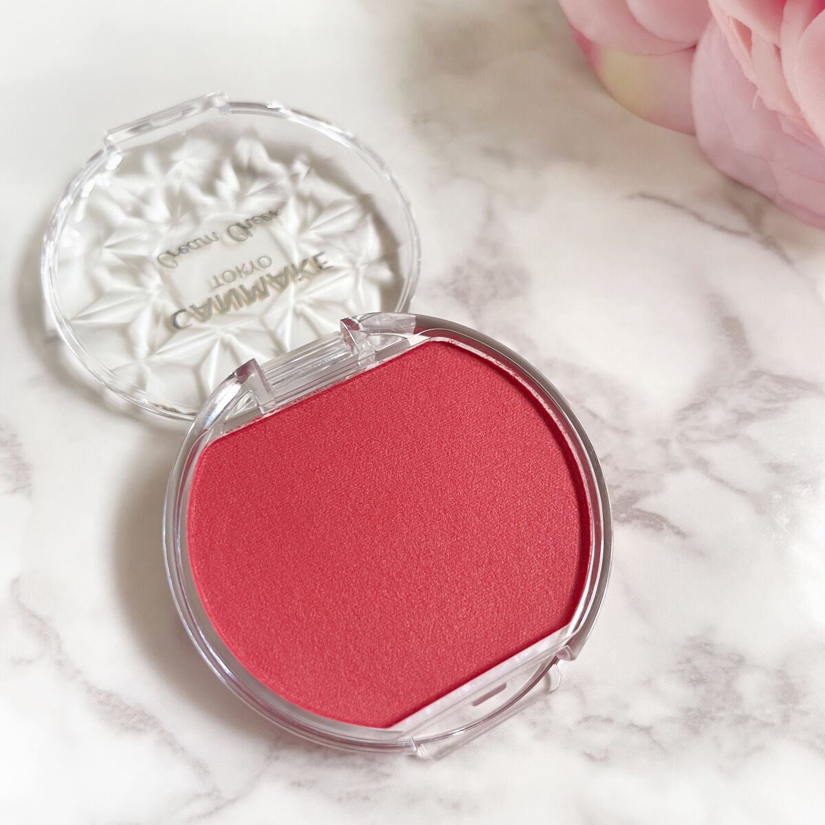 クリームチーク(マットタイプ)/キャンメイク/ジェル・クリームチークを使ったクチコミ(1枚目)